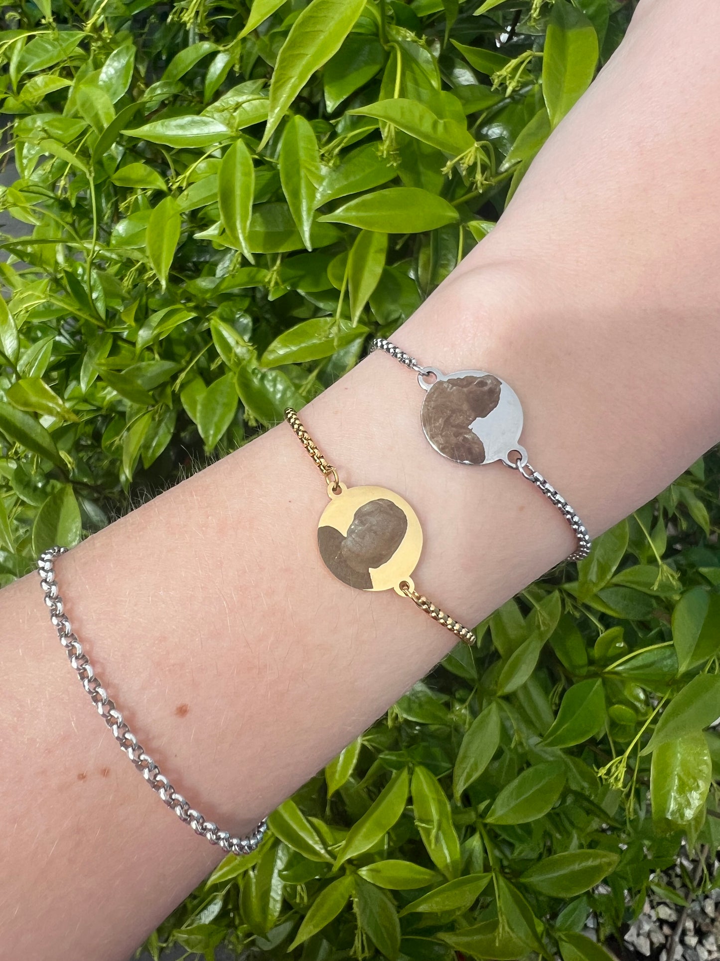 Engraved Picture 15mm Bracelet