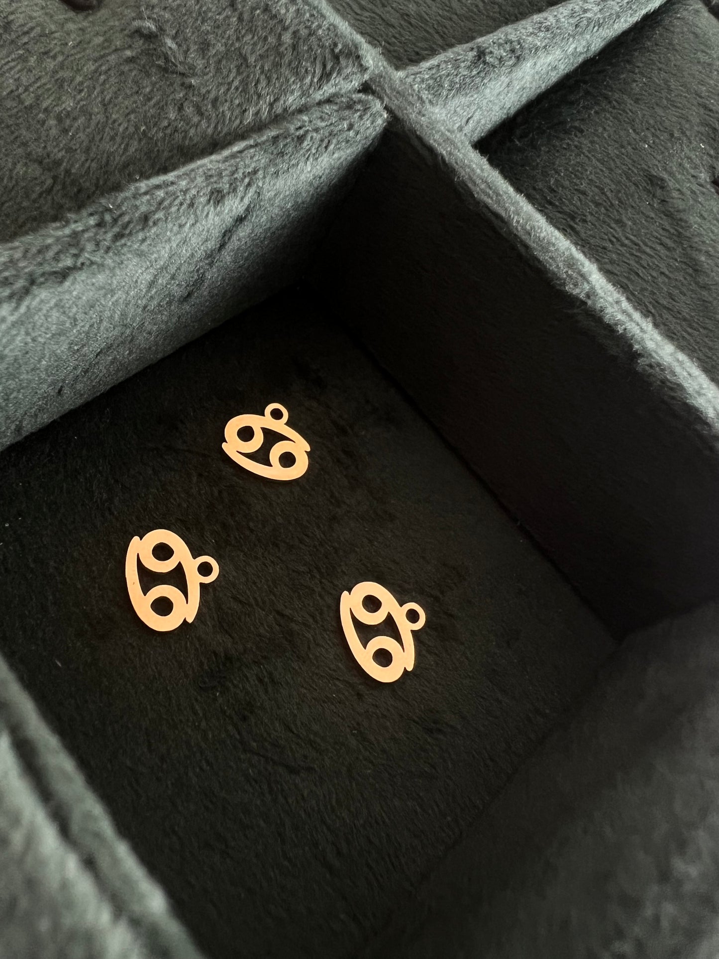 Gold Cancer Charm