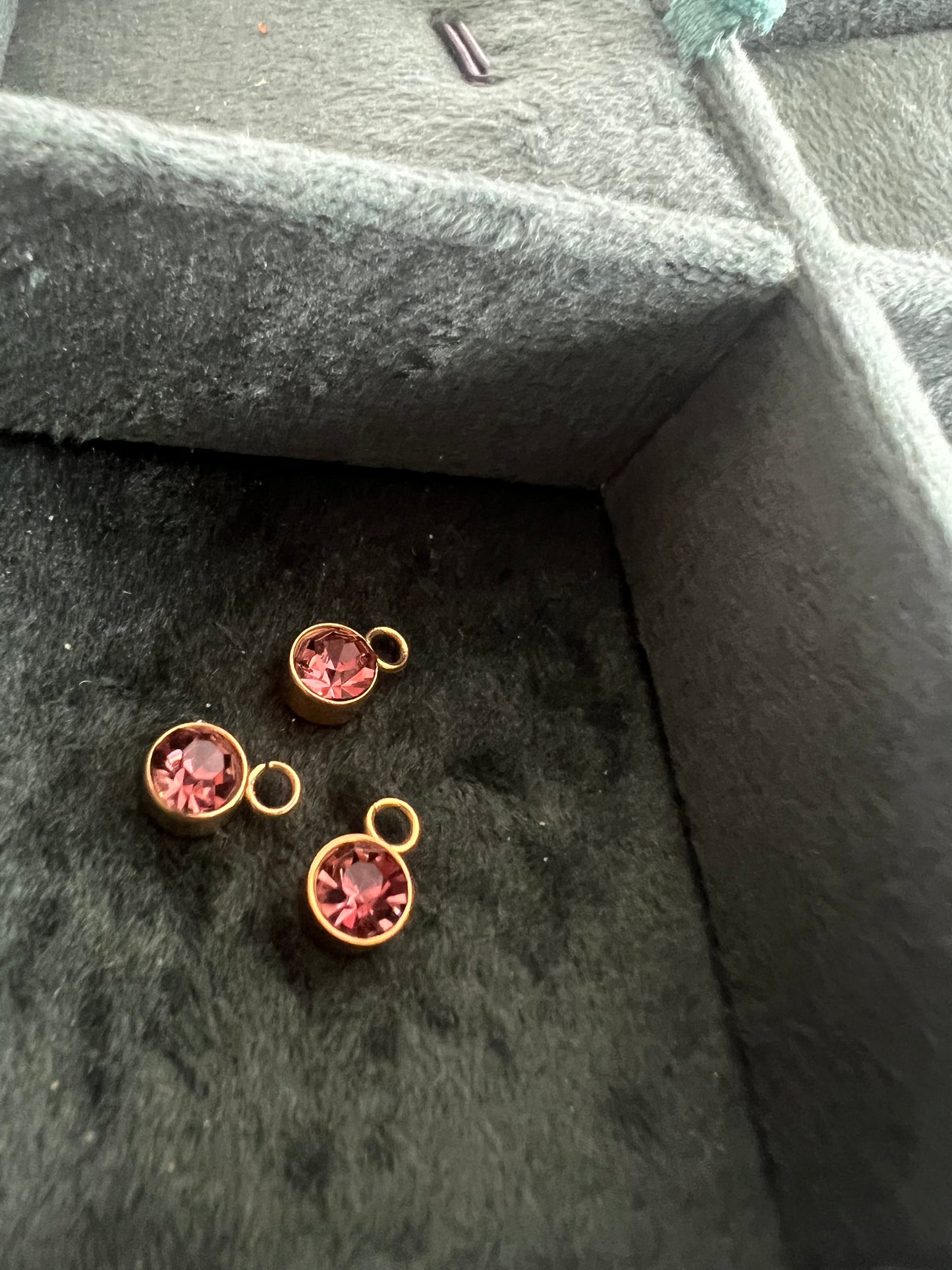 Gold June Birthstone Charm