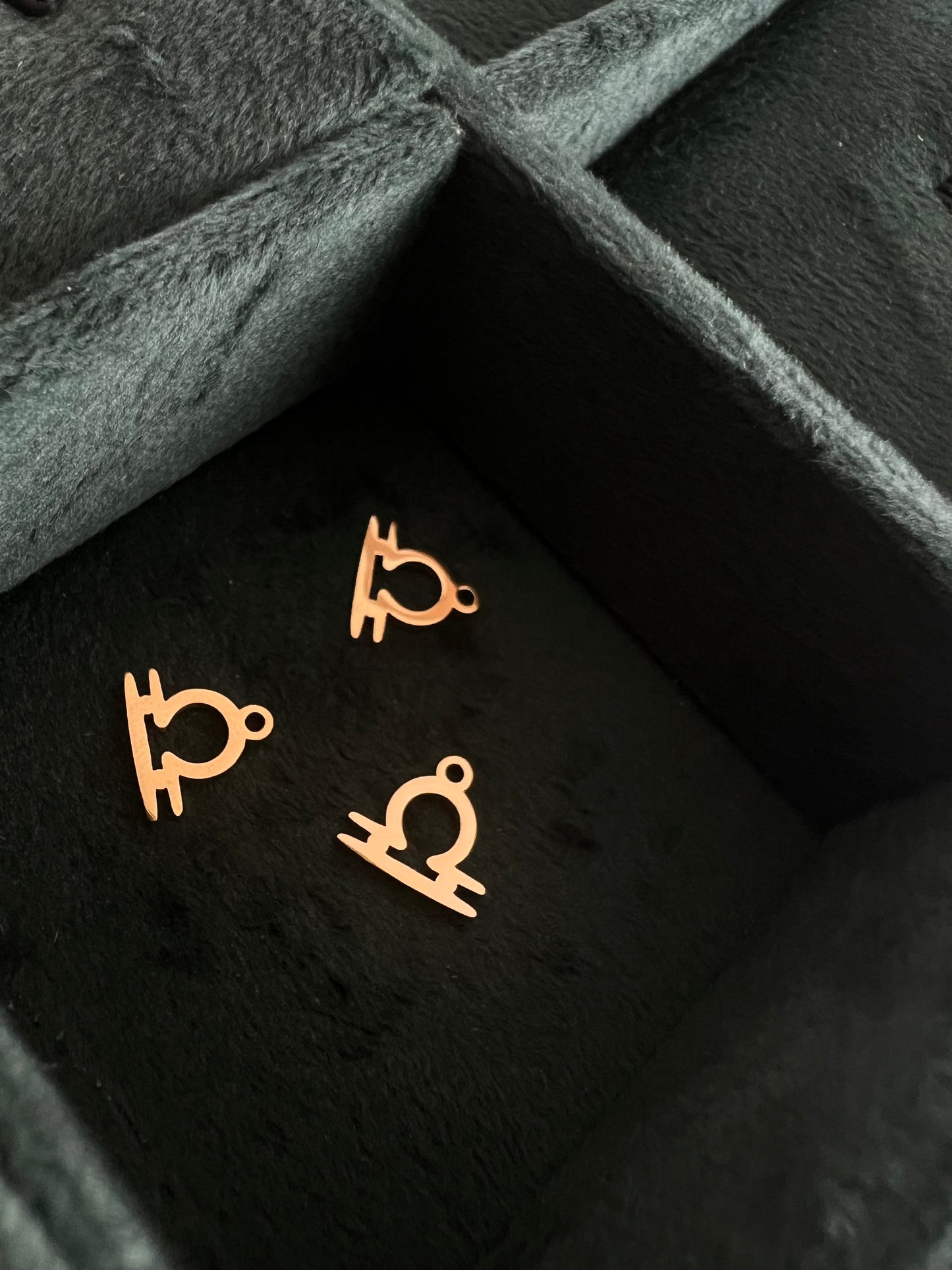 Gold Libra Charm