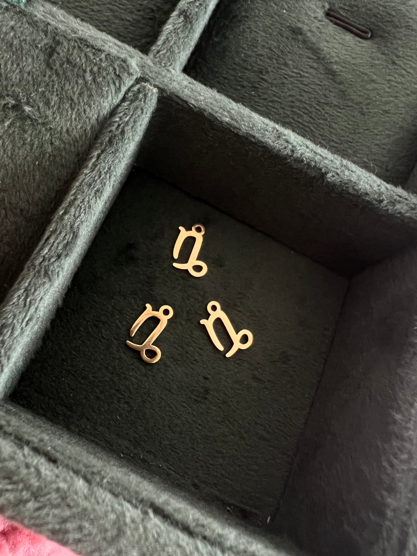 Gold Capricorn Charm