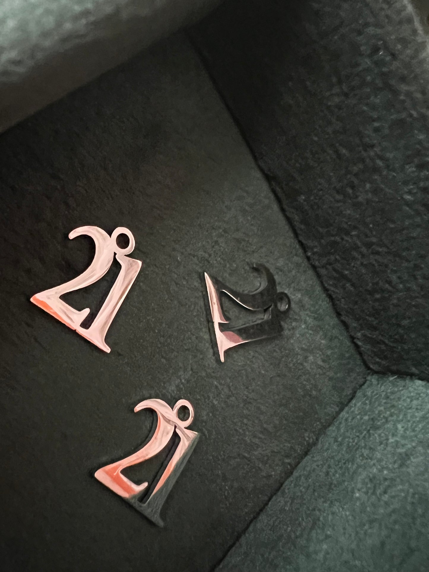 Silver 21 Charm