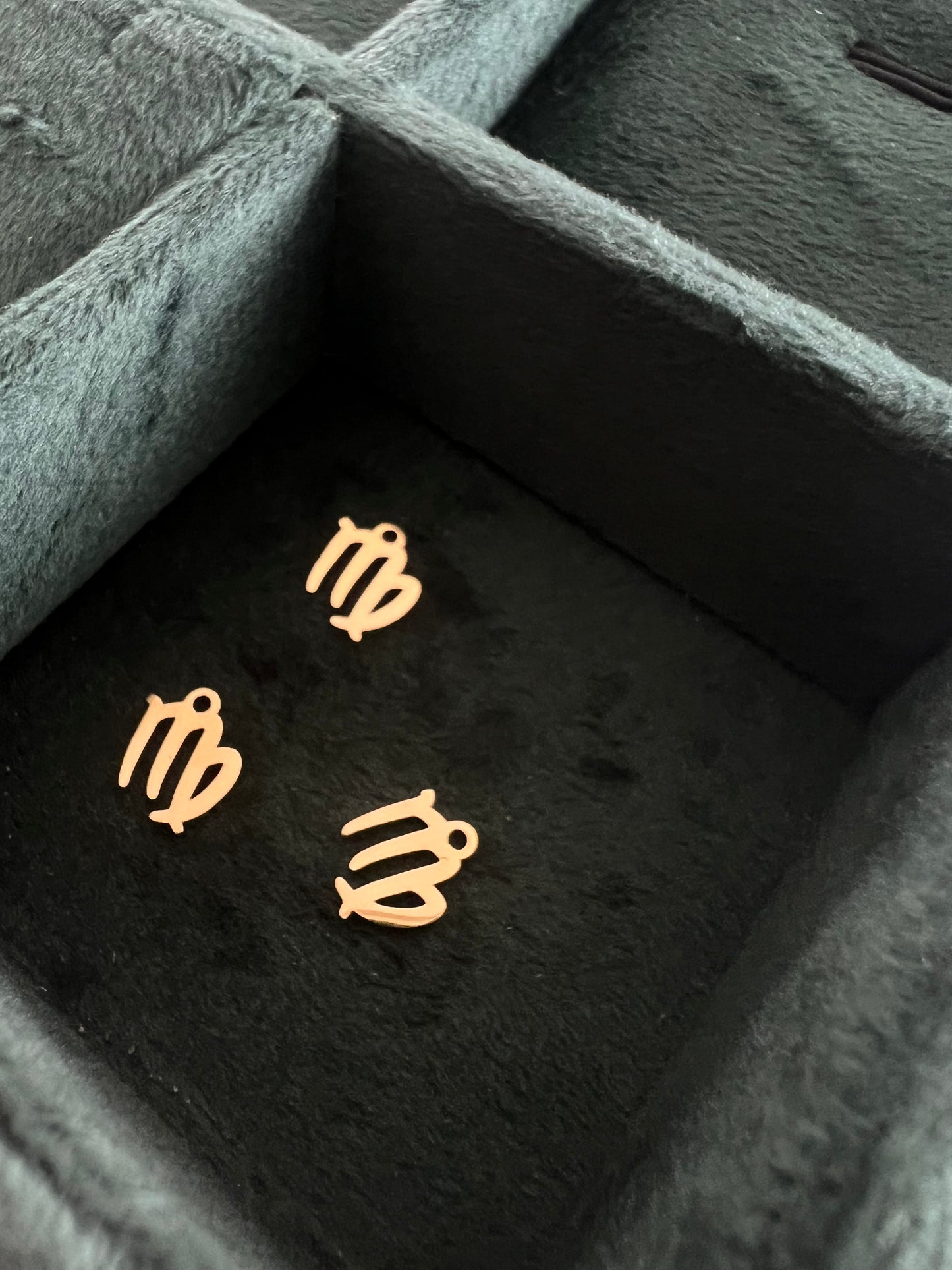 Gold Virgo Charm