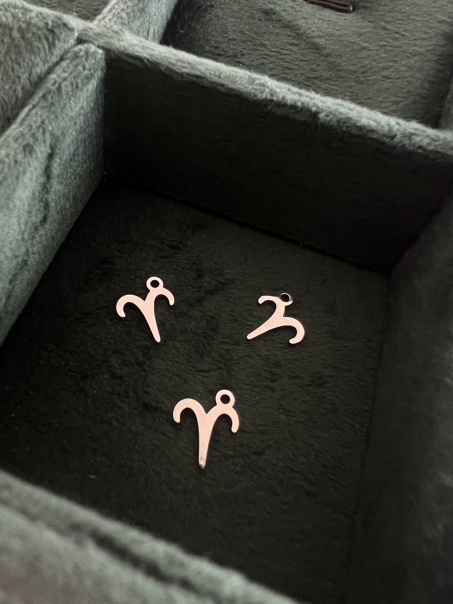 Silver Aries Charm