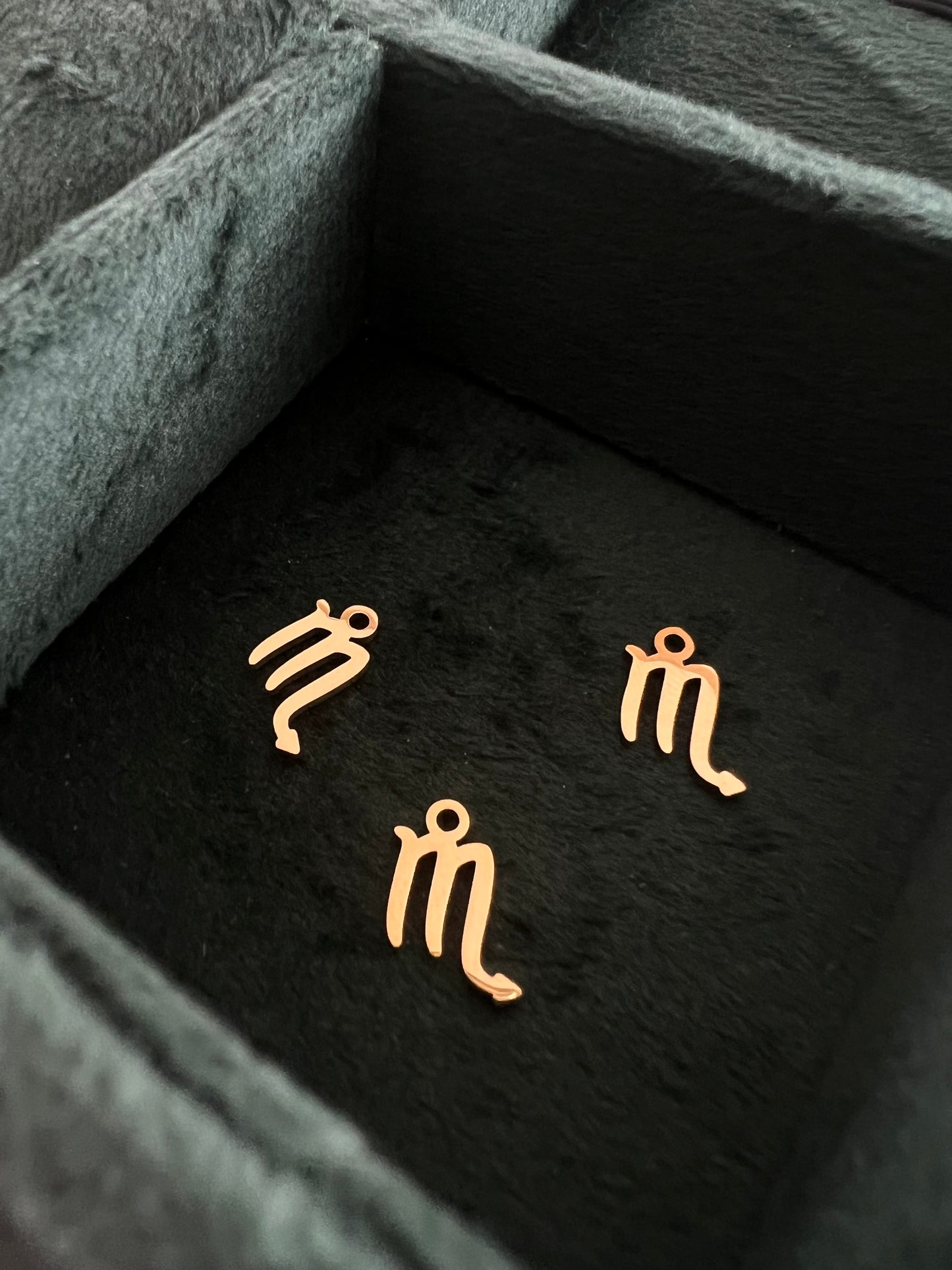 Gold Scorpio Charm