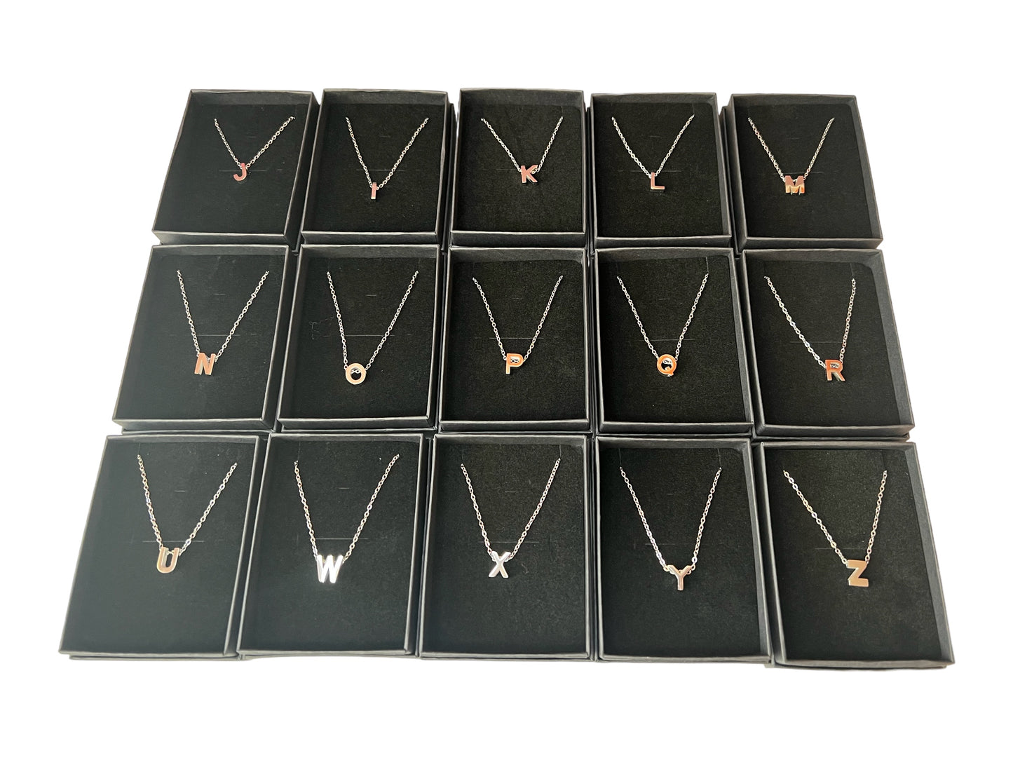 Initial Necklaces